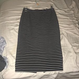 Two Piece crop top and pencil skirt